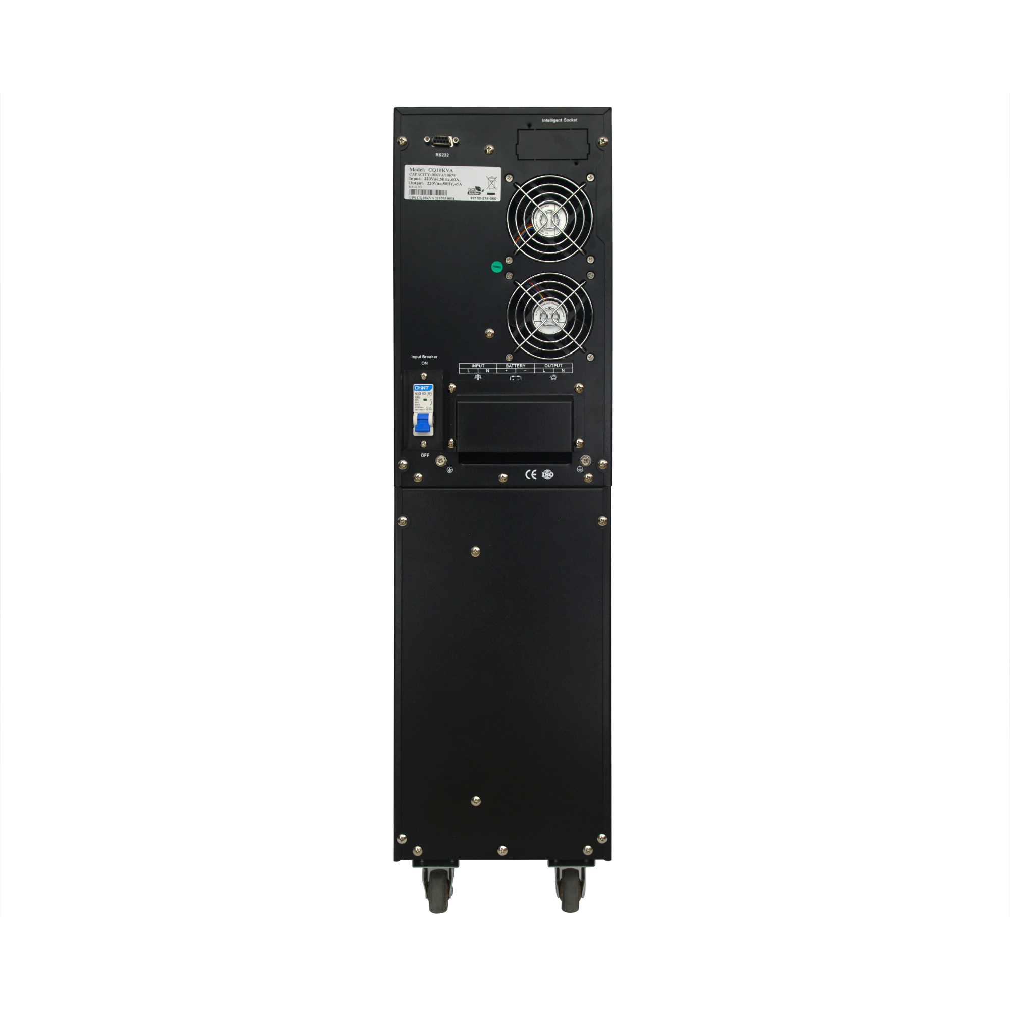 Single Phase High Frequency Online 5000 Watt Ups 10000W 10KVA Long Backup External Power Backup UPS
