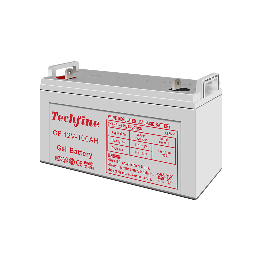 Techfine solar battery 12V 100AH Lead Acid Gel Battery off grid