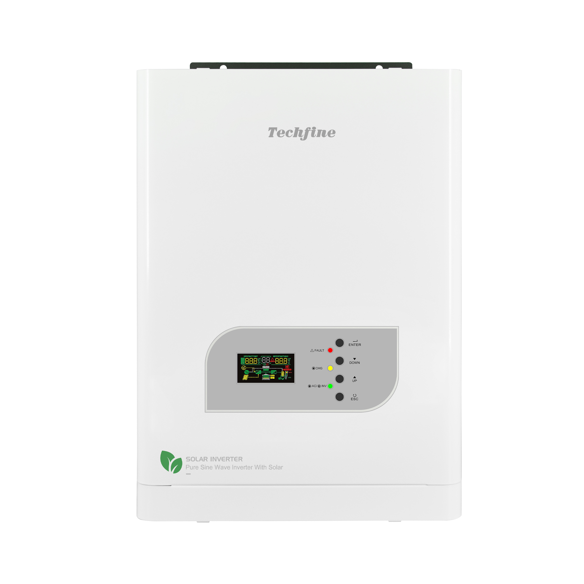  Low Frequency off grid 4KVA 3.2KW 3200W 24VDC 220VAC 3200W 4KVA built in 60A MPPT Solar inverter
